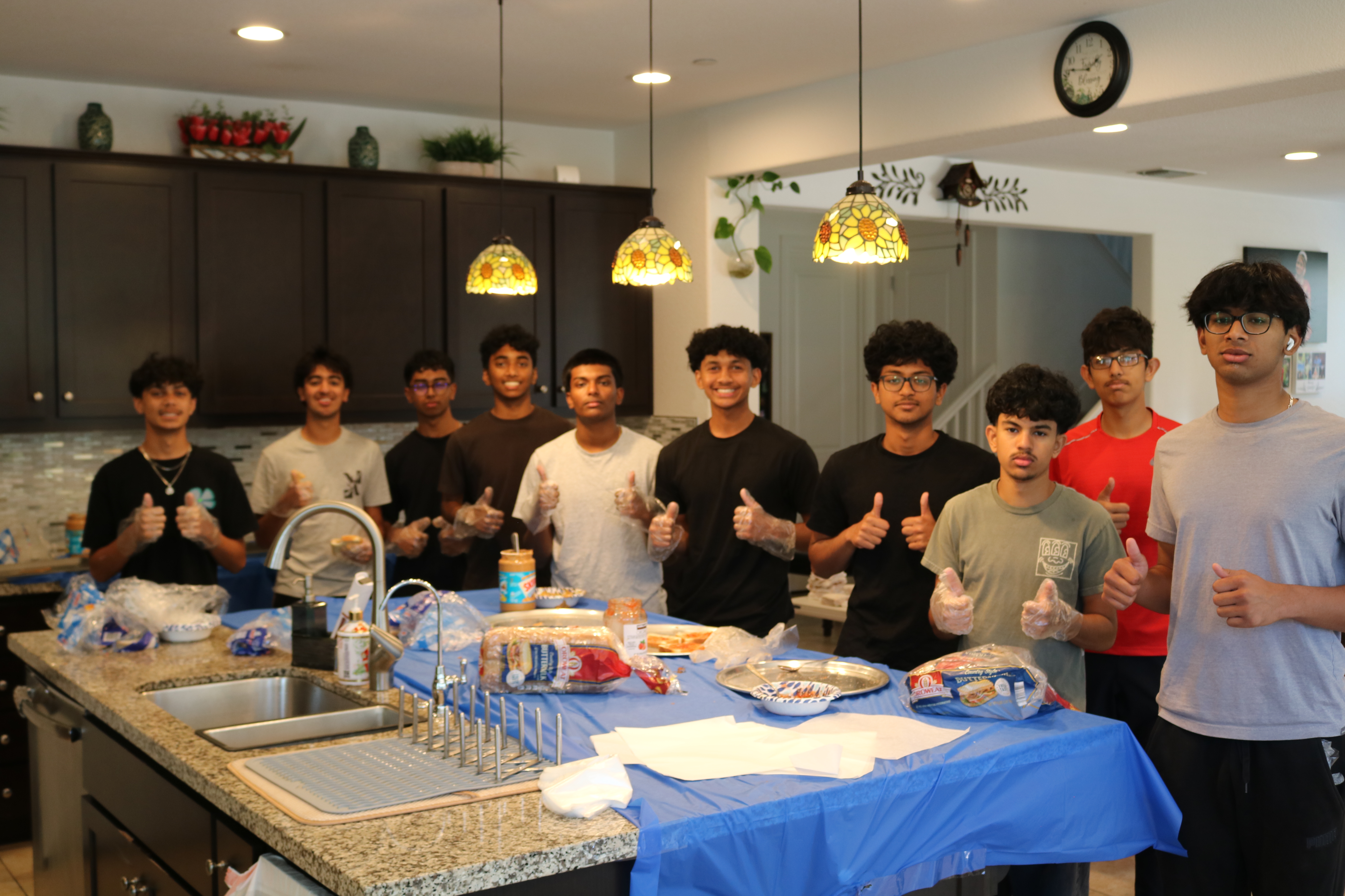 Hand-Packing and delivering 500 Meals
